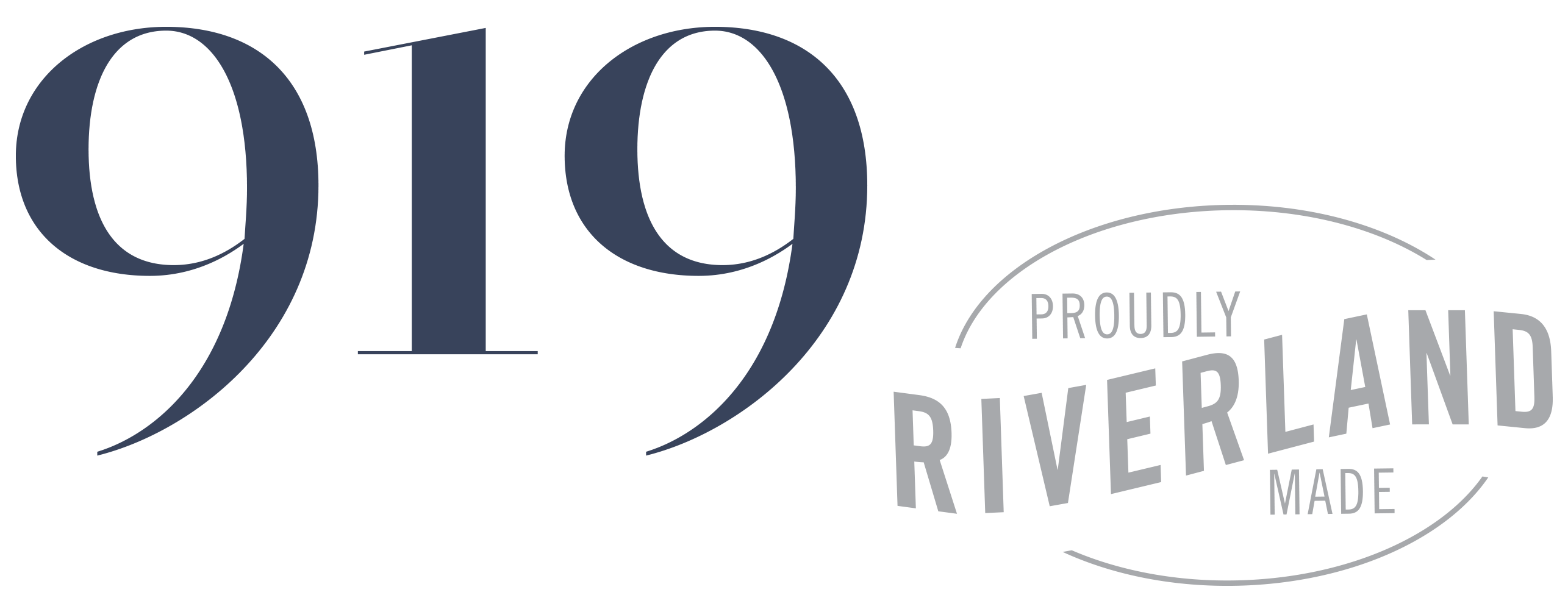 919 Wines logo. Proudly Riverland Made. Purity. integrity. Sustainability.